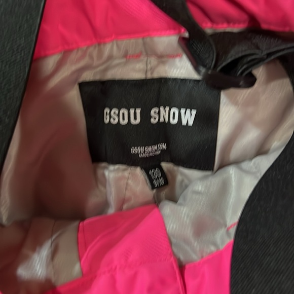 Gsou Snow Kid's Windproof Ski Hiking Suspender Snowboard Pants - Picture 3 of 5